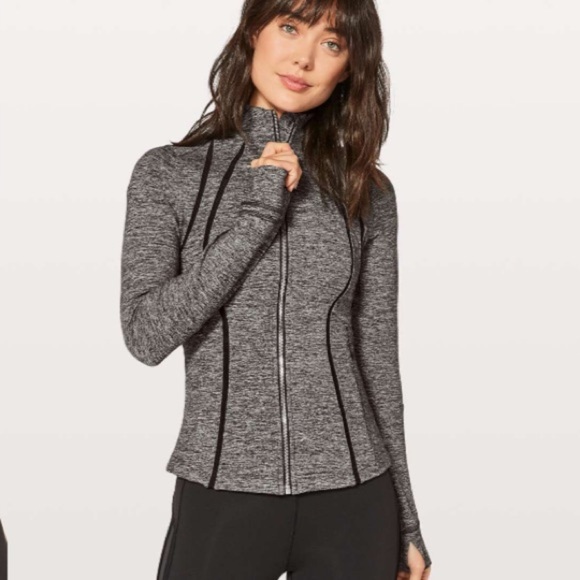 Lululemon Define Jacket Wing Mesh Size 6 - Picture 1 of 12